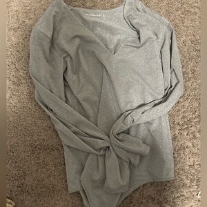 Abercrombie Silver Bodysuit